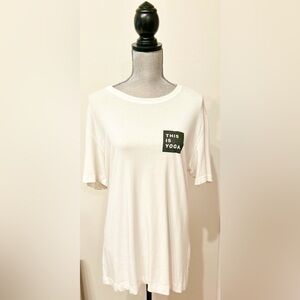 Lululemon This is Yoga Oversized Tee - Large